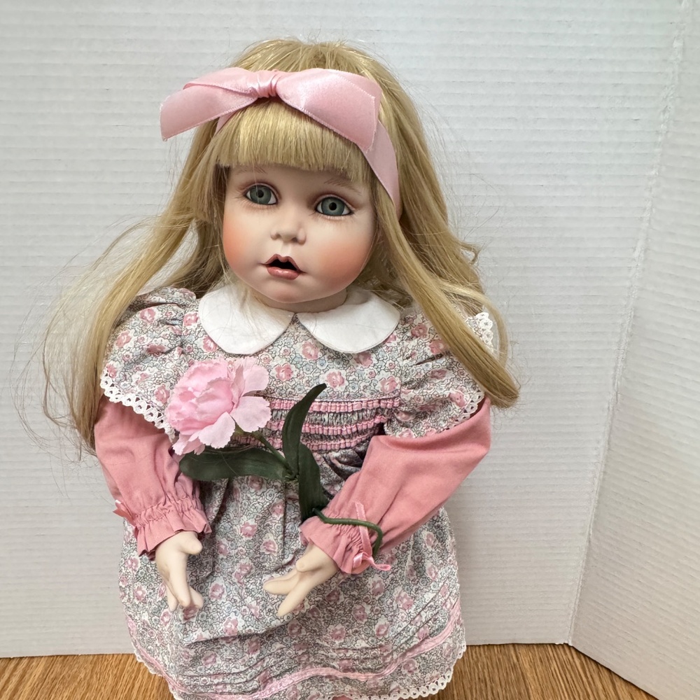 Hamilton Collection BRIANNA Porcelain Doll Designed by Joke Grobben